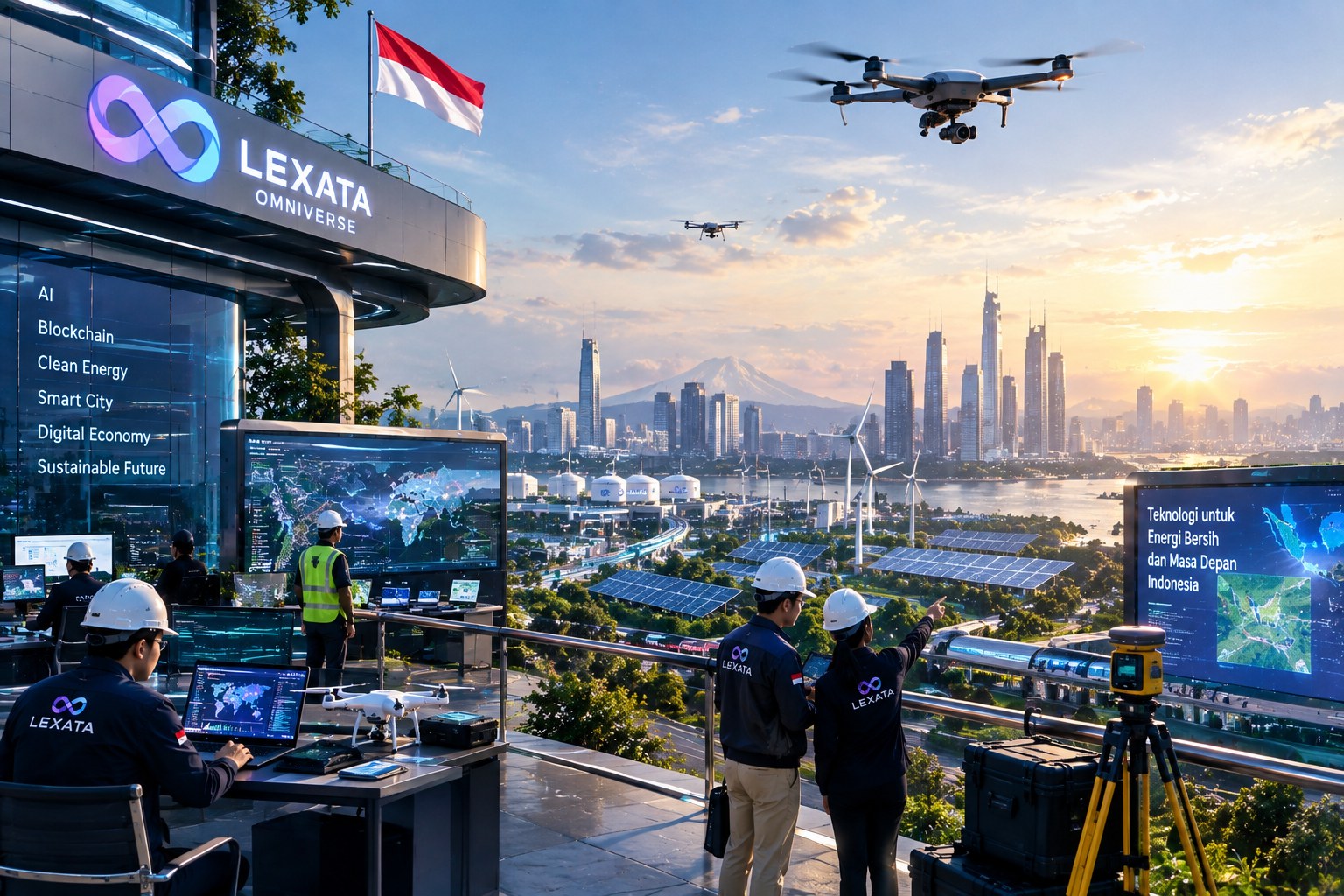 Energi bersih & smart city untuk Indonesia